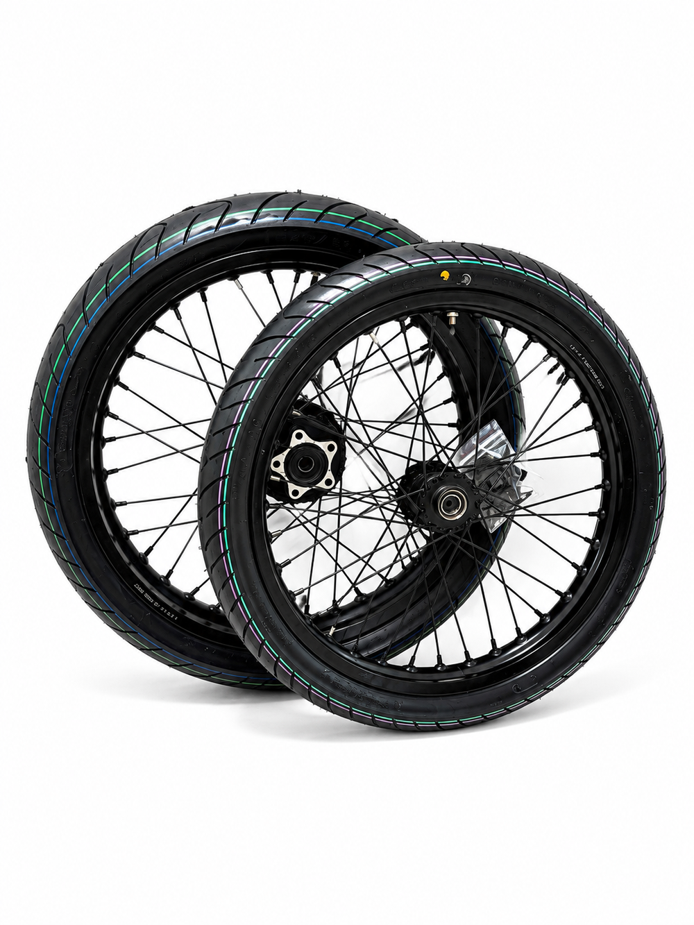 Light Bee/Eride Supermoto Wheel Set